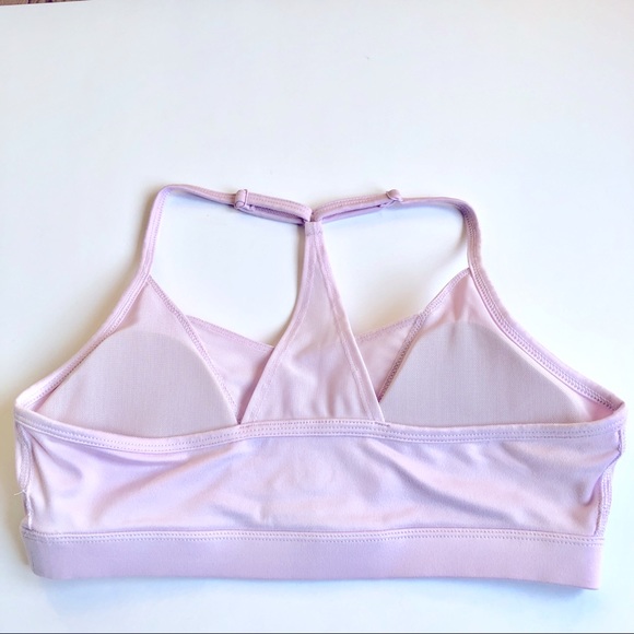 NEW SO AUTHENTIC AMERICAN HERITAGE Sports Bra Racerback Straps Medium Pink Women - Picture 2 of 13